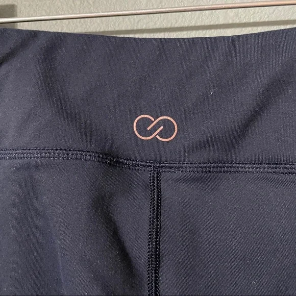 Calia Navy Rainbow Snake Print Cropped Leggings - Picture 4 of 7